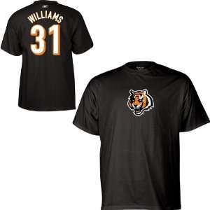 Reebok Cincinnati Bengals Roy Williams Name & Number T Shirt:  