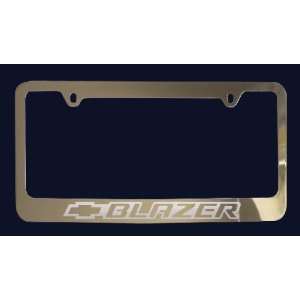    Chevy Blazer License Plate Frame (Zinc Metal) 