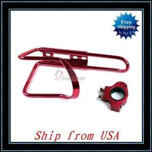 + new bicycle bike water bottle holder red ship from usa 