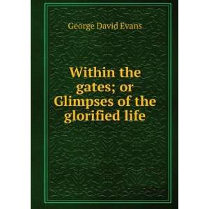   gates; or Glimpses of the glorified life George David Evans Books