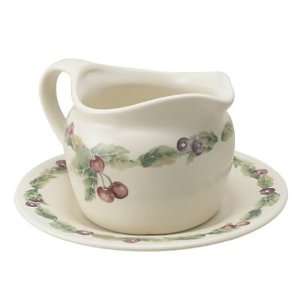  Pfaltzgraff Jamberry Gravy Boat Stand (Single Piece Only 