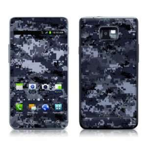 : Digital Navy Camo Design Protective Skin Decal Sticker for Samsung 