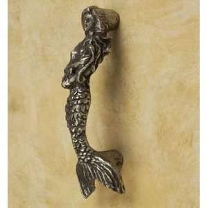   850 Mermaid Pull Pull Pewter with Terra Cotta Wash
