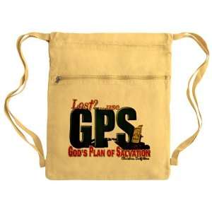   Sack Pack Yellow Lost Use GPS Gods Plan of Salvation 