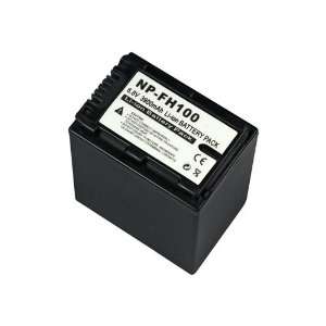  3900mAh NP FH100 Battery For SONY DCR SR47 DCR SR67 DCR 