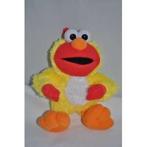   Sesame Street 7 Inch Plush Elmo Dressed as a Chicken Doll: Toys