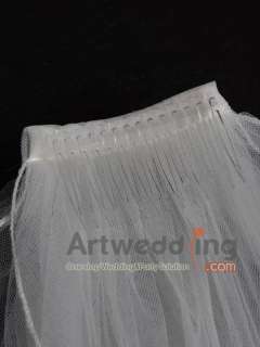 118 2T White Cathedral Long Bridal Wedding Veil Train New 118  