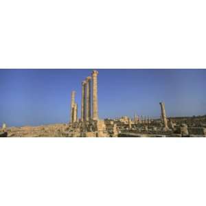   an Old Ruined Roman City, Sabratha, Libya by Panoramic Images , 24x72