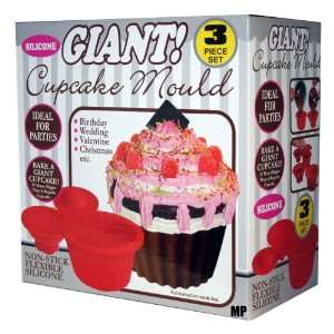   Piece Cupcake Mould   Make Mega Cupcakes with ease!: Home & Kitchen