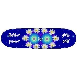  flower power for girls only Skateboard: Sports & Outdoors