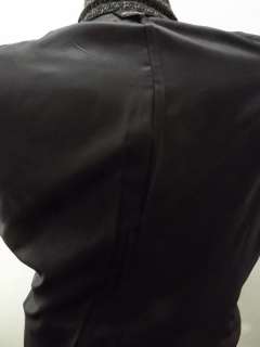 Mens blazer jacket 100% wool speckled black Gianpaulo S 38R 38 R 
