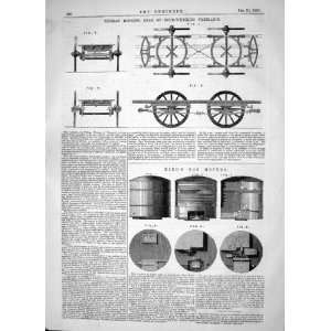   RUNNING GEAR FOUR WHEELED CARRIAGES KIDD GAS METERS