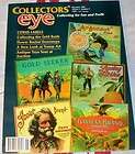 CITRUS LABELS Illustrated Feature COLLECTORS EYE 1998