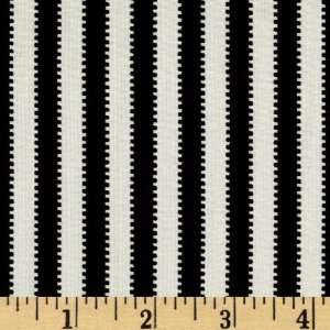  44 Wide McKenzie Stripe Black Fabric By The Yard Arts 
