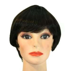  10 Short Dark Brown cropbob / bangs synthetic wig Beauty