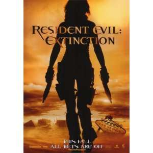  Resident Evil: Extinction   Movie Poster   27 x 40: Home 