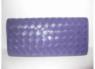 NEW Michael Kors Newbury Purple Leather Clutch NWT  