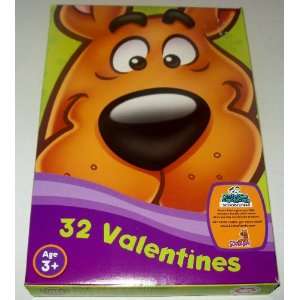 Scooby Doo Dog Valentine Cards (32) Pack