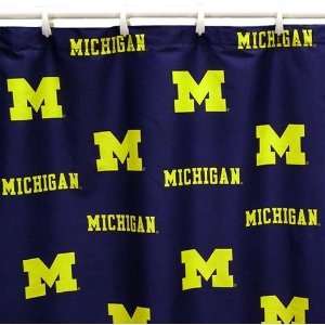   Wolverines Printed Shower Curtain Cover 70 X 72
