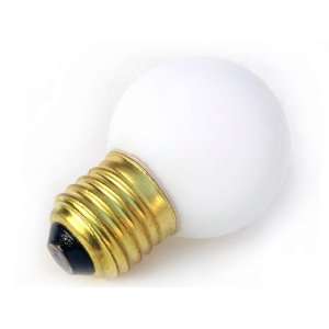  60W White Incandescent 2 Inch Globe Lamp G16.5 E26 Medium 