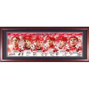  Detroit Red Wings Framed Unsigned Panoramic Photograph 