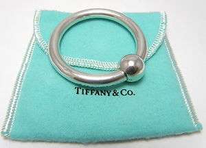   TIFFANY & Co. STERLING SILVER RATTLE WITH POUCH BABY GIFT  