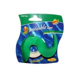  Duck Invisible Tape With Cool Wave Dispenser Case Pack 24 