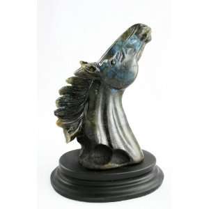 Amazing Labradorite Horse?Carving Great Gift for Men  