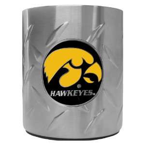  Iowa Hawkeyes NCAA Diamond Plate Beverage Can Holder 