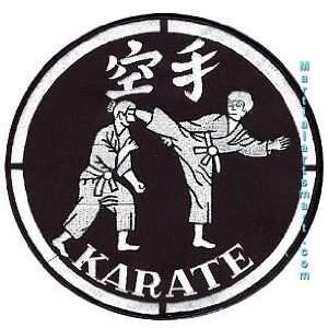  Patch   Karate 8inch Patch: Sports & Outdoors