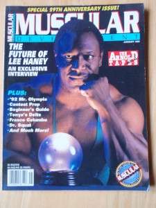 MUSCULAR DEVELOPMENT muscle mag/LEE HANEY 1 93  