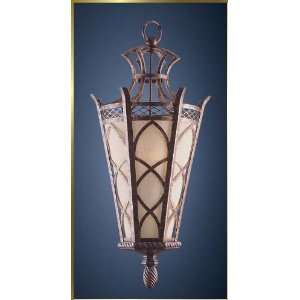 Wrought Iron Chandelier, MG 4900, 3 lights, Antique Copper, 14 wide X 