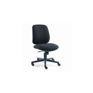   Swivel Task Chair, Mid Range Knee Tilt, Black Olefin: Office Products