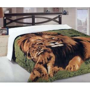   and Cub Soft and Warm Borrego Blanket Throw Queen Size: Home & Kitchen