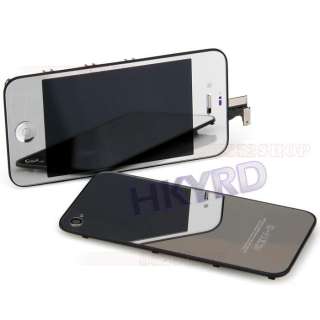 Silver Mirror Touch Digitizer LCD Display Assembly+Back Housing For 