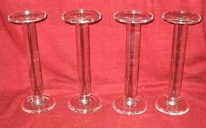 Antique Glass Retail Display Shelf Risers or Pedestal  