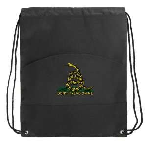    Dont Tread on Me Drawstring Backpack Bags