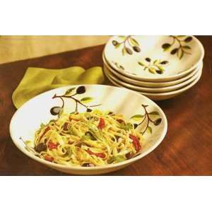 Smart Living Large Serving Bowl & 4 Pasta Bowls:  Kitchen 