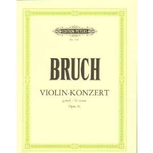  Bruch, Max   Concerto No. 1 in g minor Op. 26 for Violin 