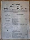 Short Wave Radio HUGO GERNSBACK 1934 RARE Orig Magazine