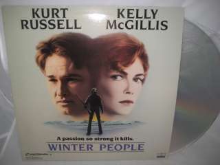WINTER PEOPLE LASER DISC Kurt Russell Kelly McGillis 042995772661 