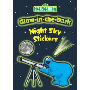 Glow Stickers on Street Glow In The Dark Night Sky Stickers  Sesame Street Stickers