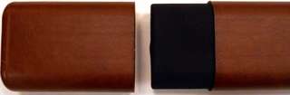 NEW GTF Designs Storage 2x4 Brown Nappa Leather Case  