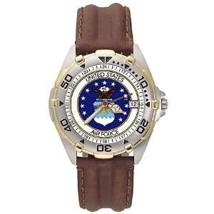  U.S. Air Force Falcons AF NCAA All Star Mens Leather Strap 