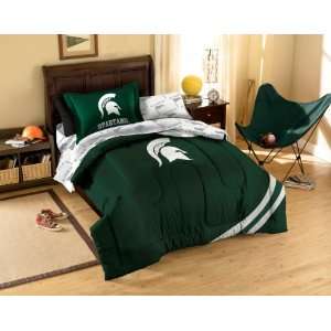 Michigan State College Twin Bed in a Bag Set:  Home 