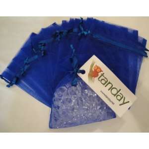  Tanday 100 Royal Blue Organza Gift Bags 5x7 Everything 