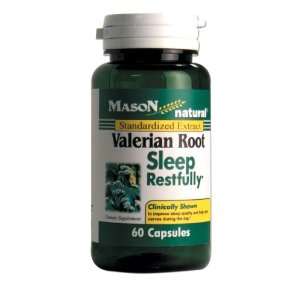  3 Pack Special of MASON NATURAL VALERIAN ROOT CAPSULES 60 