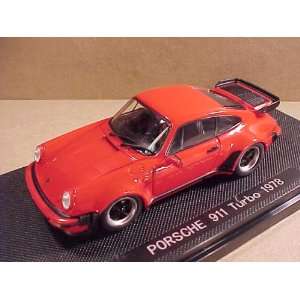   Diecast Model, 1978 Porsche 911 Turbo in red 44142: Toys & Games