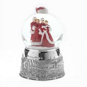   Wallace Holiday Giftware, White Christmas Waterglobe