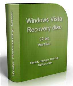   Home Premium 32 Bit Recovery Disc, Restore, BackUp, System Restore